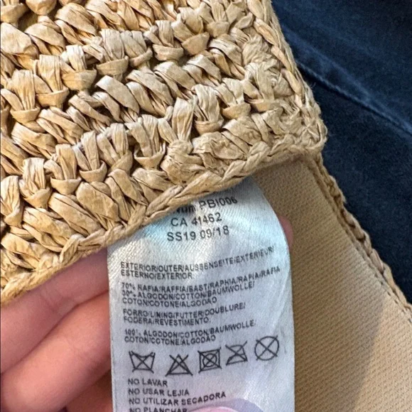 The Atalena Raffia Belt Bag by Paloma Wool MISSING STRAP - Picture 8 of 9